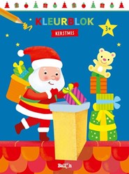 Kleurblok livre de coloriage de Noël pour enfants avec pages épaisses