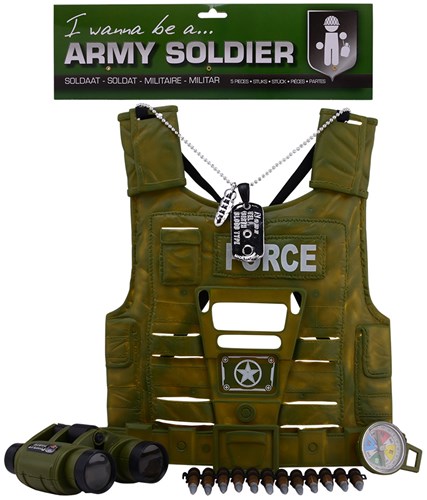 Ensemble de jeu des troupes de l'armée dans un sachet de 5 pièces. 26832