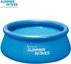 Summer Waves piscine gonflable ronde 366x76 cm avec pompe filtrante