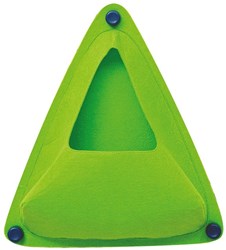 Beleduc jouet éducatif Plug it - Storage Set -Triangle multicolore