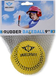 Baseball Junior jaune - balle de sport pour enfants - jouet récréatif