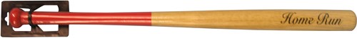 Batte de baseball 30 pouces rouge/naturel 703009