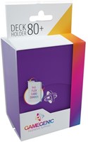 Gamegenic boîte à cartes violette 80+ cartes à collectionner plastique