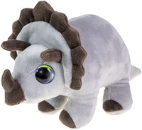Lumo Stars peluche dino Triceratops 15cm - jouet dinosaure en peluche-2