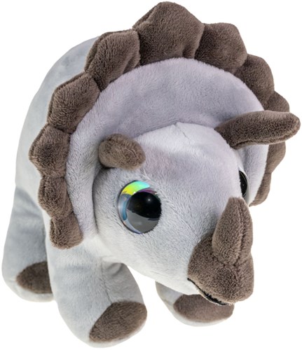 Lumo Stars peluche dino Triceratops 15cm - jouet dinosaure en peluche-3