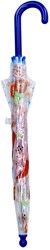 Vadobag paraplu enfant Rainy Days lion transparent bleu aventureux