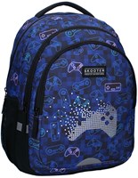 Vadobag sac à dos Skooter Winning Streak motif jeu bleu pour enfants