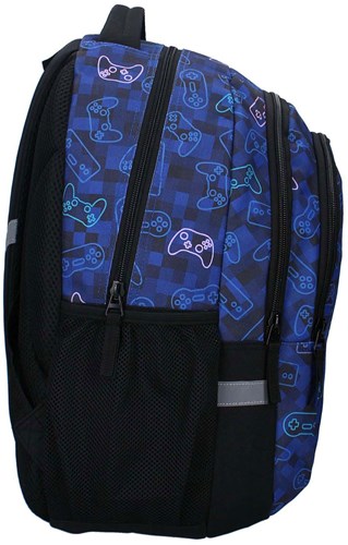 Vadobag sac à dos Skooter Winning Streak motif jeu bleu pour enfants-3