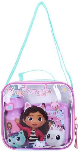 Vadobag sac à déjeuner Gabby's Dollhouse So Yummy avec gourde et boîte à goûter