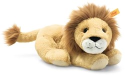 Steiff peluche lion Liam doudou - 26 cm - beige - jouet doux