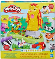 Hasbro Play-Doh set lion avec pâte à modeler et accessoires animaux