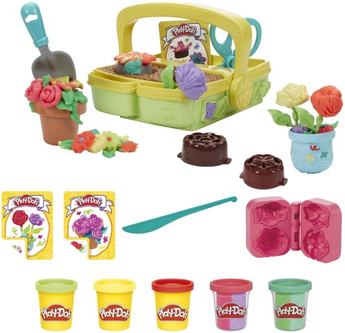 Play-Doh coffret fleurs - pâte à modeler - jouet créatif pour enfants-2
