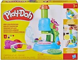 Play-Doh Microscope lumineux - Coffret pâte à modeler pour enfants