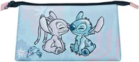 Undercover trousse Stitch bleu pastel-violet avec motif Angel