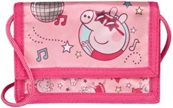 Undercover portefeuille Peppa Pig pour enfants avec cordon et fermeture velcro