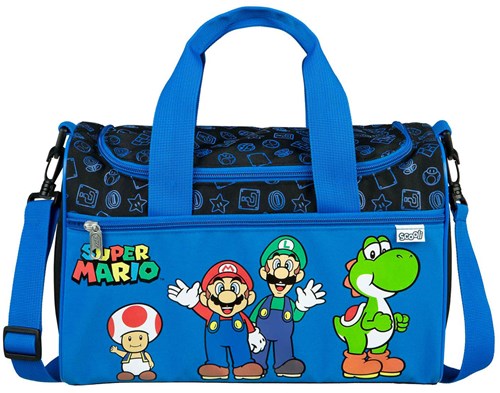 Undercover sac de sport Super Mario bleu - sac enfant design Nintendo
