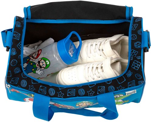 Undercover sac de sport Super Mario bleu - sac enfant design Nintendo-2
