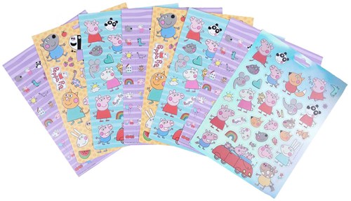 Undercover livre de stickers Peppa Pig avec 8 feuilles - 340 stickers-2