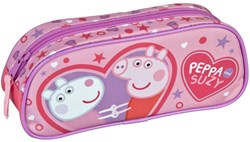 Undercover trousse Peppa Pig - trousse colorée pour enfants avec Peppa et Suzy