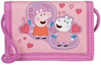 Undercover portefeuille Peppa Pig pour enfants avec cordon tour de cou