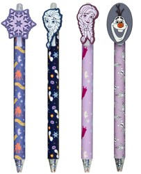 Undercover stylo gel Frozen effaçable violet bleu pour enfants