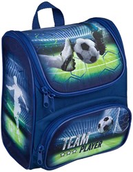 Undercover sac à dos football bleu - sac à dos enfant motif football