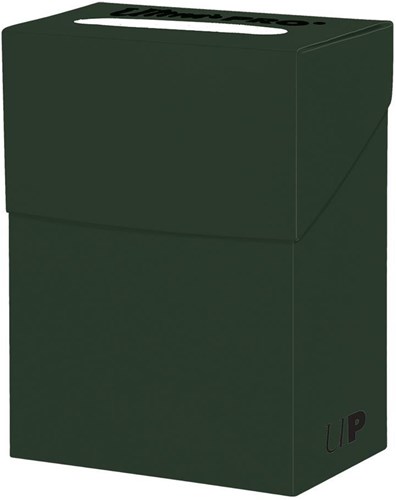 Ultra Pro deckbox verte - boîte à cartes pour 80 cartes à jouer