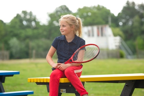 Engelhart Games raquette de tennis aluminium 21 pouces rouge pour enfants-2