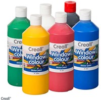 Creall peinture pour fenêtre verte - peinture sur verre pour enfants et adultes 500ml-2