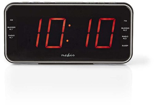 OttoSimon radio réveil numérique - écran LED - radio FM/AM - fonction snooze