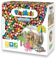 PlayMais jouet mosaïque fenêtre animaux 2300 pièces créatif-2
