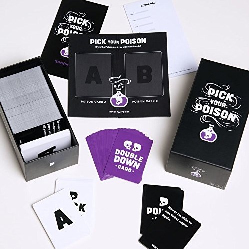 DYCE Pick Your Poison – After Dark Partyspiel, Für 3–8 Spieler Ab 17, Mit Absurdem Humor