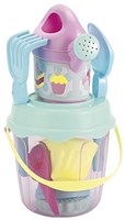 Ecoiffier seau moules à sable jouet de plage 9 pièces plastique-2
