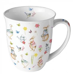 Ambiente mug en porcelaine Easter Garden 400ml design de Pâques joyeux