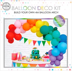 Globos arche de ballons arc-en-ciel - décoration de fête colorée