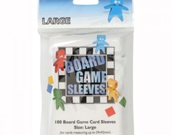 Asmodee protège-cartes pour jeux de société - grandes cartes 59x92mm - 100 pièces