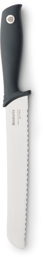 Brabantia couteau à pain Tasty+ gris foncé - trancheur de pain cuisine-2