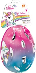 Mondo casque vélo licorne pour enfants - rose - taille M - design licorne