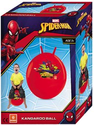 Mondo Skippyball Spiderman - Ballon sauteur avec poignées pour enfants
