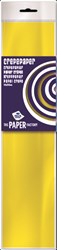 10 feuilles de papier crépon jaune 100505