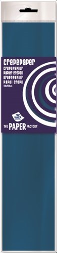 10 feuilles de papier crépon bleu foncé 100537