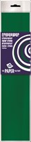 10 feuilles de papier crépon vert Noël 100545