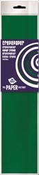 10 feuilles de papier crépon vert Noël 100545