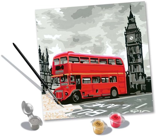 Ravensburger peinture par numéros London - Kit hobby CreArt pour adultes-3
