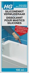 HG dissolvant silicone - 100ml nettoyant puissant pour joints