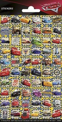 Totum feuille d'autocollants Cars - Stickers Disney Cars pour enfants