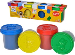 Simba pâte à modeler set - Art & Fun - 4 couleurs - jouet créatif