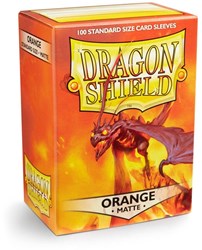 Dragon Shield protège-cartes mat orange 100 pièces pour cartes à collectionner