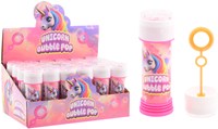 Johntoy souffleur de bulles licorne Aqua Fun avec jeu 50ml jouet