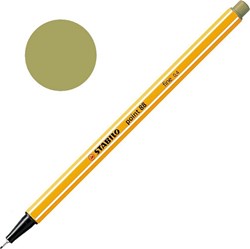 Stabilo feutre fin 0,4 mm vert boue - stylo créatif pour enfants